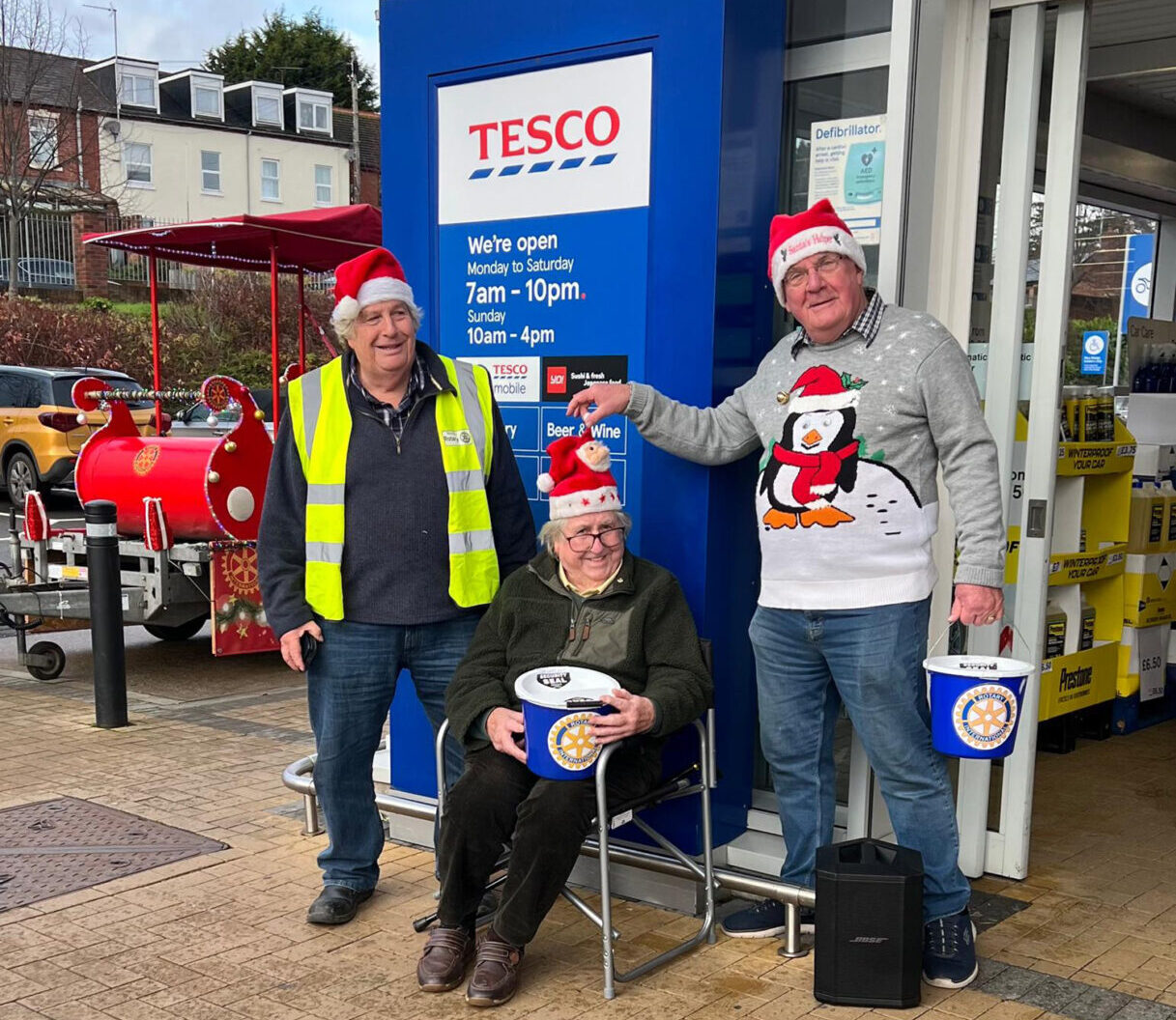 A Sleigh is Not Just for Christmas!